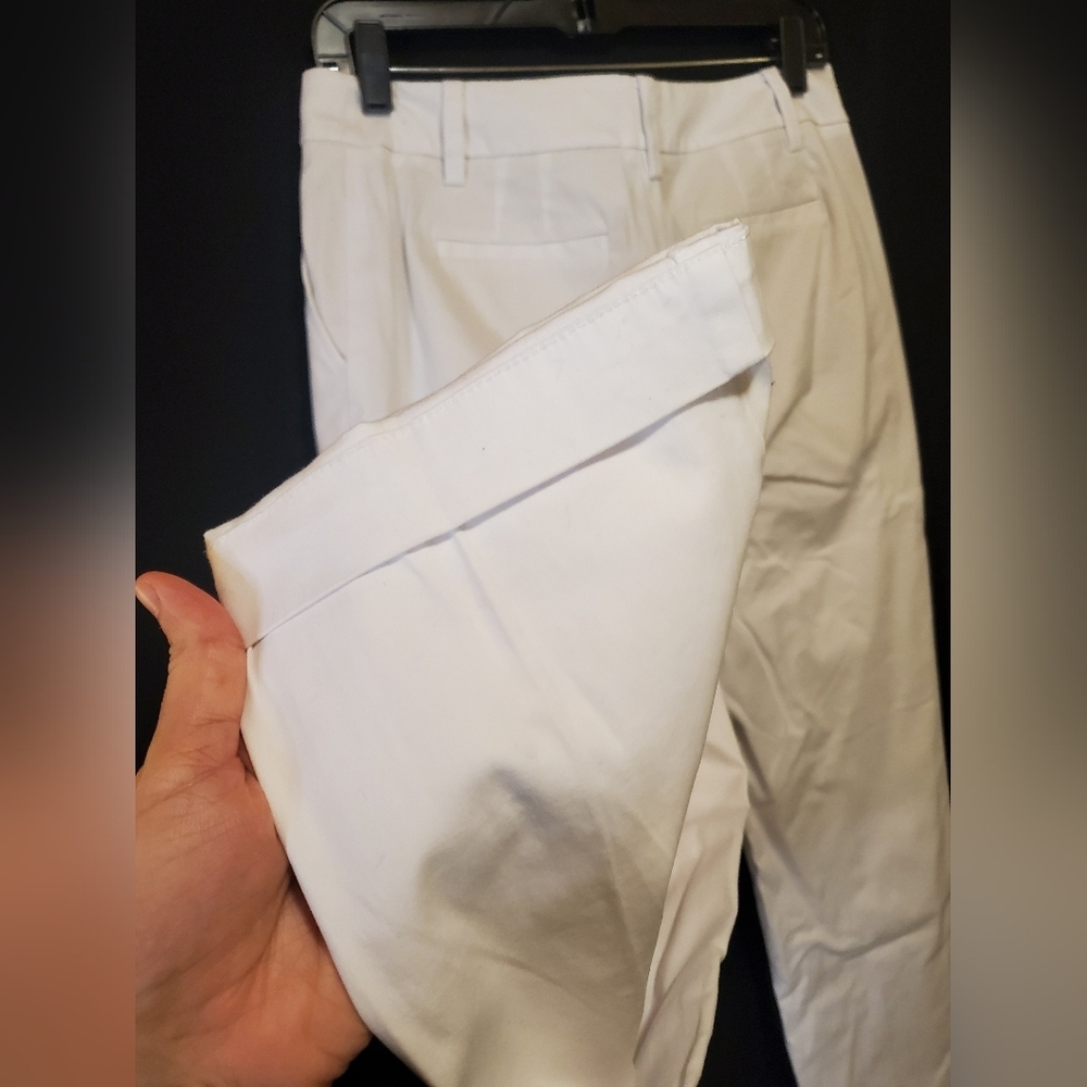 Talbots Chino White Dress Pants - Picture 4 of 8